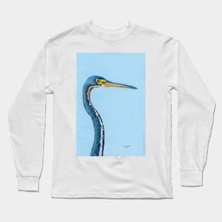 Blue heron Long Sleeve T-Shirt